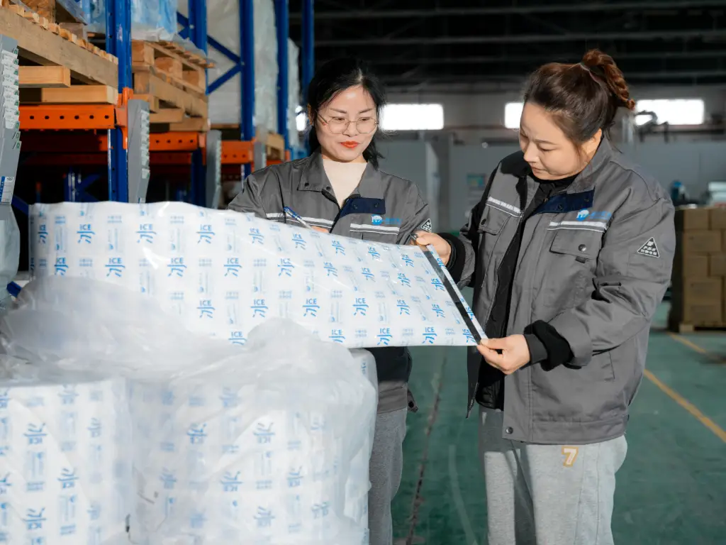 Cold chain packaging quality control